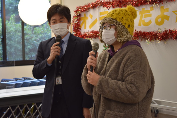 Chikyuusai ( School Festival ) was held on Dec. 17th