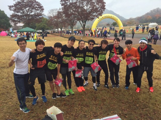 This year we participated in the Annual Lake Biwa men's and women's relay race