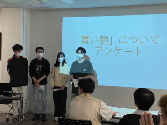 総合日本語授業の発表会