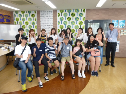 韓国光州から日本ホームステイ体験の学生が来ました！